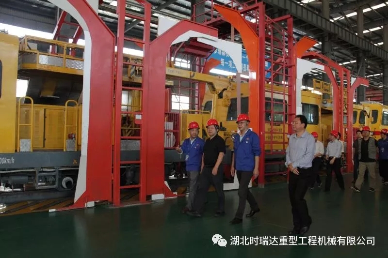 湖北省第三巡视组莅临时博（中国）重工参观考察