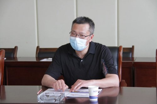 “千名干部进千企”-襄阳市委巡察办主任刘明莅临时博（中国）重工