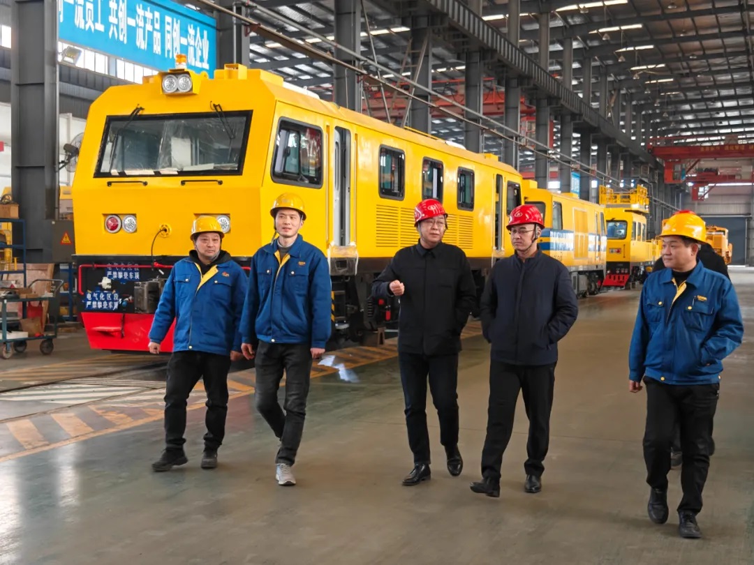 市纪委常委、市委巡察办安雪尽主任莅临时博（中国）重工开展走访慰问活动