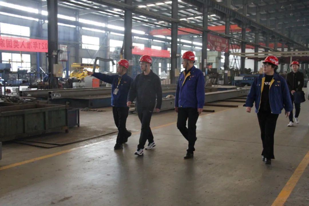 襄阳市委巡察办主任安雪尽莅临时博（中国）重工考察调研